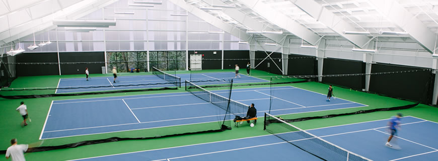 Indoor tennis clearance