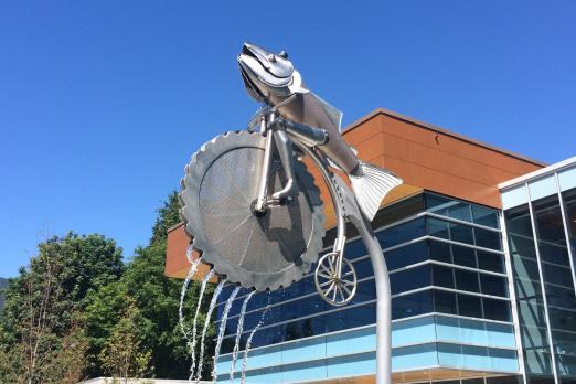 public art, sculpture, voyce, North Vancouver