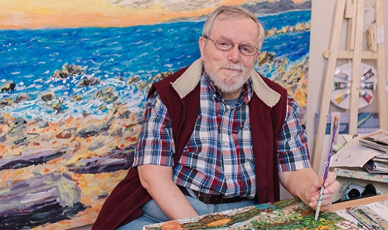 Vern painting