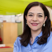 Banafsheh, a teacher at Delbrook preschool