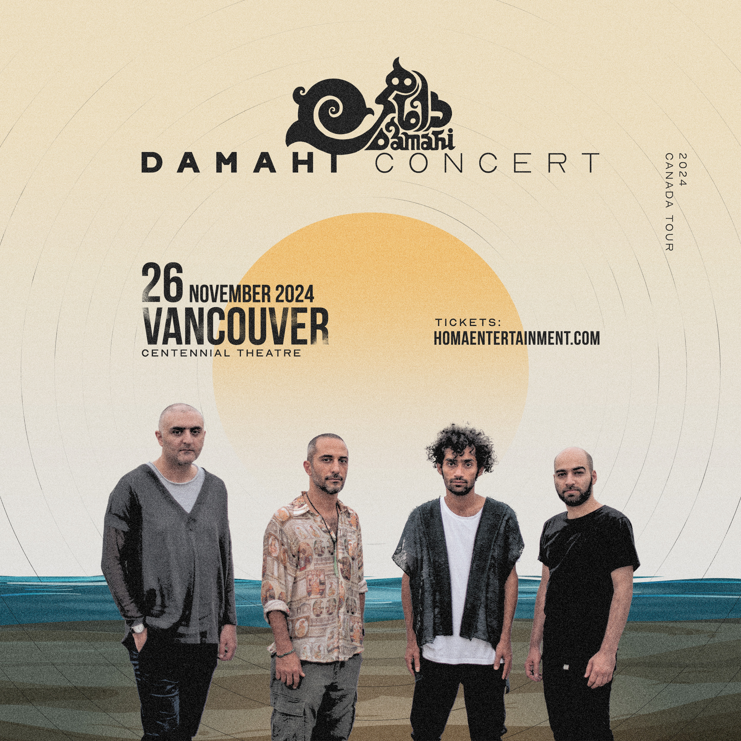 Damahi Live in Vancouver Nov. 26, 2024