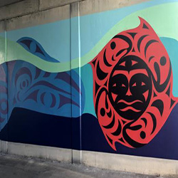 Creator’s Children – Ray Natraoro & Siobhan Joseph – Spirit Trail (Mosquito Creek Marina) – Sḵwx̱wú7mesh Úxwumixw (Squamish Nation)