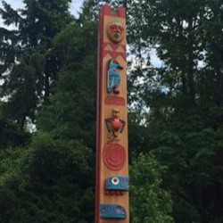 Story of Creation – Zachary George – Whey-ah-Wichen/Cates Park – səlilwətaɬ (Tsleil-Waututh Nation)