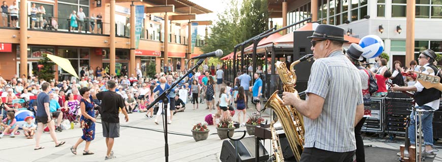 live and local concert series in lynn valley village