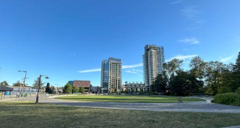 Seylynn Park on a sunny day