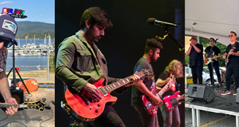 Various musicians performing at NVRC events