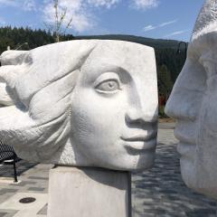 sculpture, North Vancouver, #visitpublicart, #publicart, Deep Cove