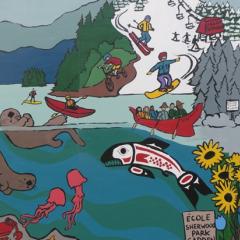 Sherwood Park Elementary Mural