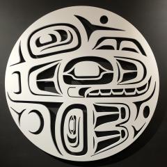 Coast Salish Whale Medallion