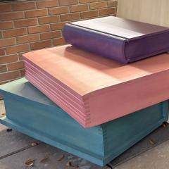 Book Drop (detail) Public Art Sculpture (North Vancouver)