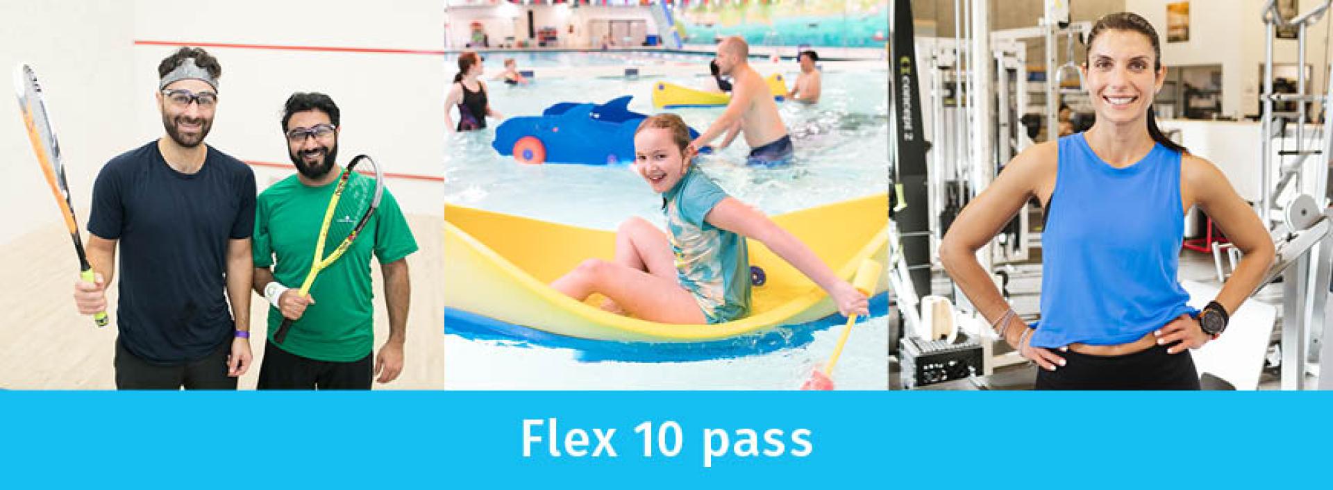 Activities included in your Flex 10 pass