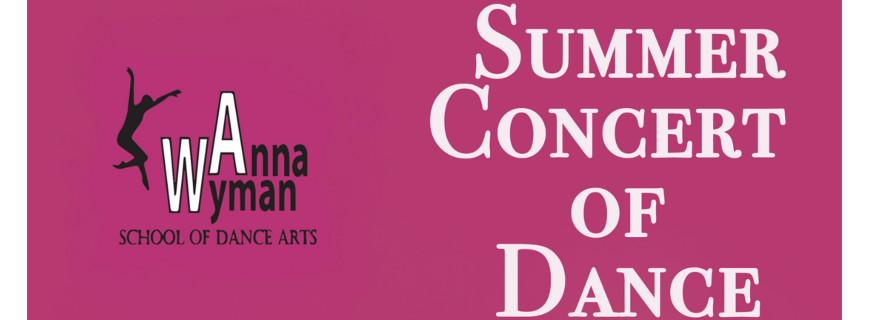 Anna Wyman Summer Concert 2018