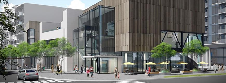 Rendering of the new Lynn Creek Community Recreation Centre