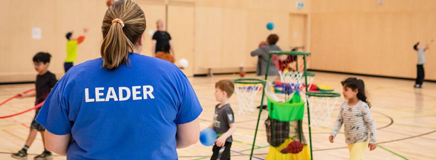 A program leader of an early years class