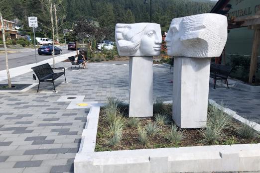 sculpture, North Vancouver, public art, Deep Cove,