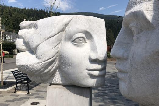 sculpture, North Vancouver, #visitpublicart, #publicart, Deep Cove