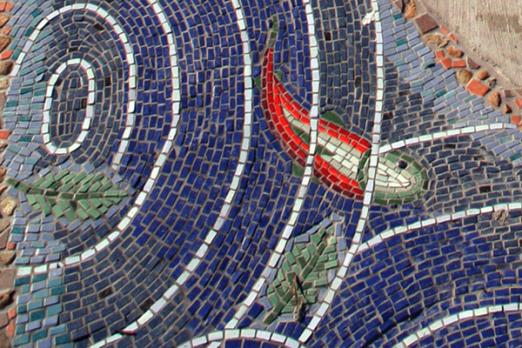 public art, mosaic, North Vancouver, Bruce Walther