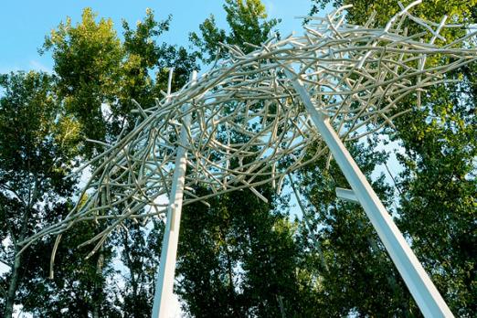 Karen Kazmer, artist, sculpture, north Vancouver, moving up