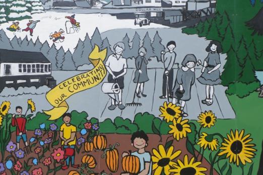 Sherwood Park Elementary Mural