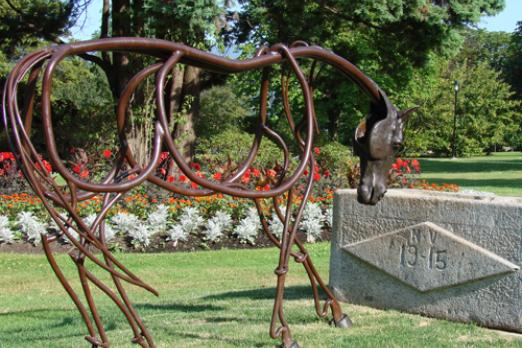 Sculpture, Horse, Public Art, North Van, Dam de Nogales