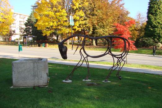 Sculpture, Horse, Public Art, North Van, Dam de Nogales