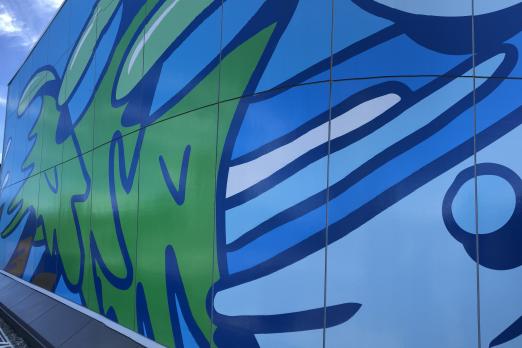 Lynn Creek Mural, Carson Ting