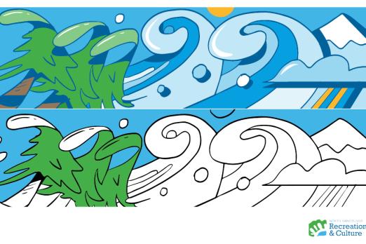 Lynn Creek Mural, Carson Ting