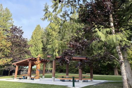 Coast Salish Welcome Figure