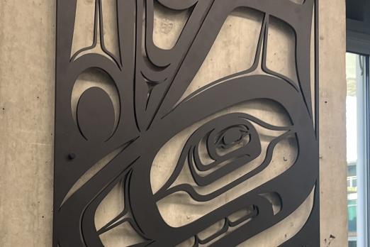 Coast Salish Killer Whale Black Panel