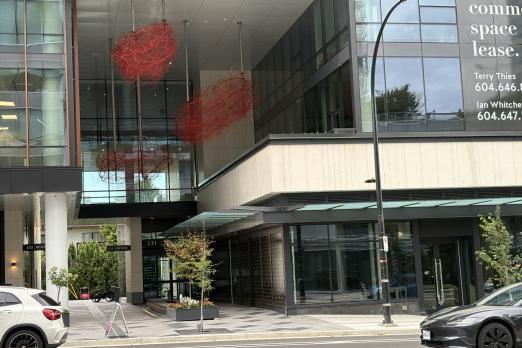 Red Cloud Sculpture, N Vancouver