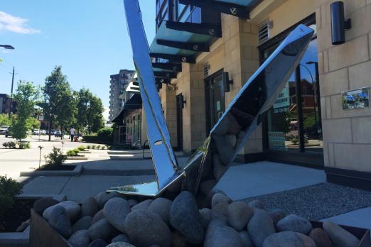 Detail of Anchor sculpture