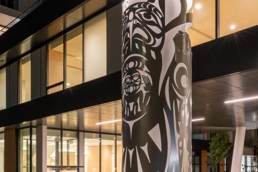 Coast Salish Art Sculpture, James Harry