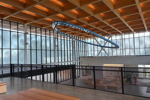 Suspended Sculpture from 2nd level