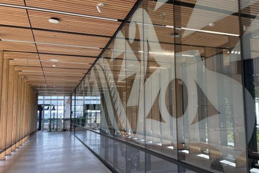 Coast Salish Thunderbird on Glass 