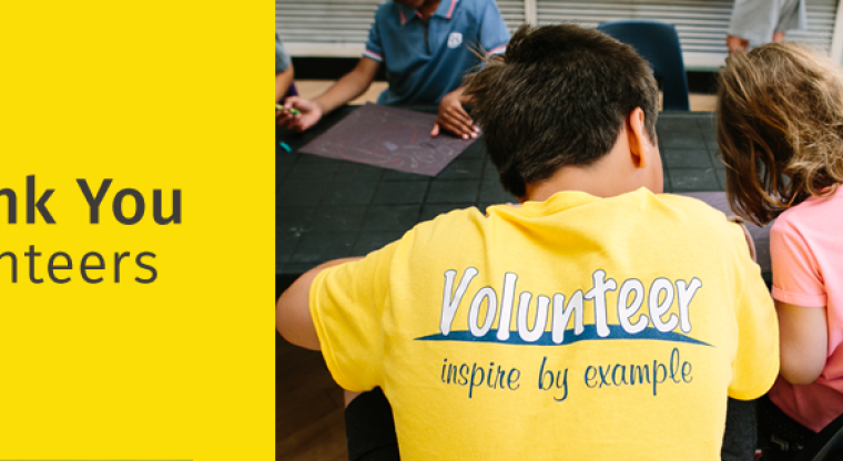 Thank you volunteers