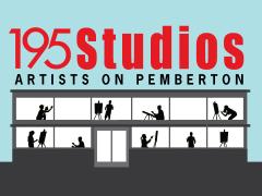 Logo for 195 Studios Artists on Pemberton