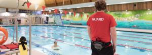 Lifeguard at Ron Andrews Pool