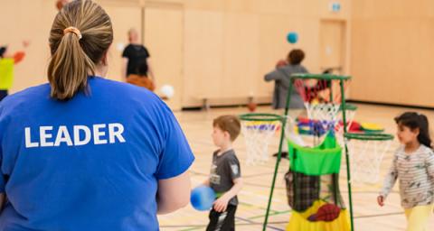 A program leader of an early years class